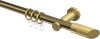 10203411-XX9538 Gardinenstange Metall 20 mm Ø PLATON - Verano Messing Antik / Messing-Optik