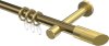 10203425-XX9538 Gardinenstange Metall 20 mm Ø PRESTIGE - Verano Messing Antik / Messing-Optik