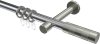 10203525-XX1239 Gardinenstange Metall 20 mm Ø PRESTIGE - Mavell Chrom / Edelstahl-Optik