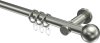 10203611-1039 Gardinenstange Edelstahl-Optik 20 mm Ø PLATON - Luino
