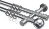 10203626-1012 Gardinenstange Metall 20 mm Ø 2-läufig PRESTIGE - Luino Chrom