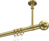 10203633-1038 Gardinenstange Messing-Optik 20 mm Ø SONETTE - Luino