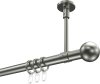 10203633-1039 Gardinenstange Edelstahl-Optik 20 mm Ø SONETTE - Luino