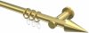 10203711-XX38 Gardinenstange Messing-Optik 20 mm Ø PLATON - Savio
