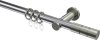 10203811-XX1239 Gardinenstange Metall 20 mm Ø PLATON - Elanto Chrom / Edelstahl-Optik