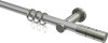 10203811-XX3339 Gardinenstange Metall 20 mm Ø PLATON - Elanto Silbergrau / Edelstahl-Optik