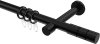 10203825-1029 Gardinenstange Metall 20 mm Ø PRESTIGE - Elanto Schwarz