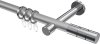 10203825-XX3312 Gardinenstange Metall 20 mm Ø PRESTIGE - Elanto Silbergrau / Chrom