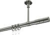 10203833-1039 Gardinenstange Edelstahl-Optik 20 mm Ø SONETTE - Elanto