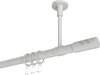 10204233-1032 Gardinenstange Metall 20 mm Ø SONETTE - Zoena Weiß