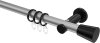 10204611-103329 Gardinenstange Metall 20 mm Ø PLATON - Sitra Silbergrau / Schwarz