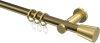 10204611-XX9538 Gardinenstange Metall 20 mm Ø PLATON - Sitra Messing Antik / Messing-Optik
