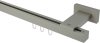 10212038-1055 Innenlauf Gardinenstange Aluminium / Metall eckig 20x20 mm QUADLINE - Sono Satin-Silber