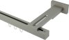 10212040-1055 Innenlauf Gardinenstange Aluminium / Metall eckig 20x20 mm QUADLINE (Multi) - Sono Satin-Silber