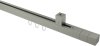 10212137-1055 Innenlauf Gardinenstange Deckenmontage Aluminium / Metall eckig 20x20 mm QUADLINE - Cubes Satin-Silber