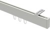 10212816-1032 Innenlauf Gardinenstange Deckenmontage Aluminium / Metall eckig 14x35 mm SMARTLINE (Universal) - Paxo Weiß