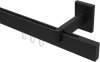 10212919-1028 Innenlauf Gardinenstange Aluminium / Metall eckig 14x35 mm SMARTLINE - Lox Schwarz