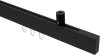 10212934-1028 Innenlauf Gardinenstange Deckenmontage Aluminium / Metall eckig 14x35 mm SONIUS - Lox Schwarz