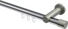 10213111-XX1239 Innenlauf Gardinenstange Aluminium / Metall 20 mm Ø PLATON - Santo Chrom / Edelstahl-Optik