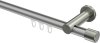 10213111-XX3339 Innenlauf Gardinenstange Aluminium / Metall 20 mm Ø PLATON - Santo Silbergrau / Edelstahl-Optik