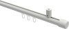 10213134-XX32 Innenlauf Gardinenstange Aluminium / Metall 20 mm Ø SONIUS - Santo Weiß