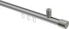 10213134-XX3339 Innenlauf Gardinenstange Aluminium / Metall 20 mm Ø SONIUS - Santo Silbergrau / Edelstahl-Optik