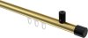 10213134-XX3829 Innenlauf Gardinenstange Aluminium / Metall 20 mm Ø SONIUS - Santo Messing-Optik / Schwarz
