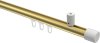 10213134-XX3832 Innenlauf Gardinenstange Aluminium / Metall 20 mm Ø SONIUS - Santo Messing-Optik / Weiß