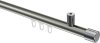 10213134-XX3912 Innenlauf Gardinenstange Aluminium / Metall 20 mm Ø SONIUS - Santo Edelstahl-Optik / Chrom