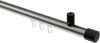 10213134-XX3929 Innenlauf Gardinenstange Aluminium / Metall 20 mm Ø SONIUS - Santo Edelstahl-Optik / Schwarz