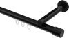 10213145-XX29 Innenlauf Gardinenstange Aluminium / Metall 20 mm Ø SITENO - Santo Schwarz