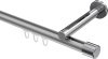 10213145-XX3312 Innenlauf Gardinenstange Aluminium / Metall 20 mm Ø SITENO - Santo Silbergrau / Chrom