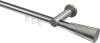 10213311-XX1239 Innenlauf Gardinenstange Aluminium / Metall 20 mm Ø PLATON - Tanara Chrom / Edelstahl-Optik