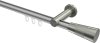10213311-XX3339 Innenlauf Gardinenstange Aluminium / Metall 20 mm Ø PLATON - Tanara Silbergrau / Edelstahl-Optik