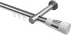 10213325-10123212 Innenlauf Gardinenstange Aluminium / Metall 20 mm Ø PRESTIGE - Tanara Chrom