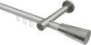 10213325-103239 Innenlauf Gardinenstange Aluminium / Metall 20 mm Ø PRESTIGE - Tanara Weiß / Edelstahl-Optik