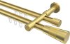 10213326-1038 Innenlauf Gardinenstange Messing-Optik 20 mm Ø 2-läufig PRESTIGE - Tanara