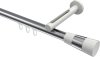 10213345-XX1232 Innenlauf Gardinenstange Aluminium / Metall 20 mm Ø SITENO - Tanara Chrom / Weiß