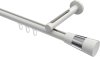 10213345-XX32 Innenlauf Gardinenstange Aluminium / Metall 20 mm Ø SITENO - Tanara Weiß