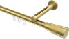 10213345-XX38 Innenlauf Gardinenstange Messing-Optik 20 mm Ø SITENO - Tanara