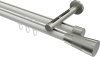 10213346-XX3239 Innenlauf Gardinenstange Aluminium / Metall 20 mm Ø 2-läufig SITENO - Tanara Weiß / Edelstahl-Optik
