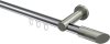 10213411-XX1239 Innenlauf Gardinenstange Aluminium / Metall 20 mm Ø PLATON - Verano Chrom / Edelstahl-Optik