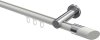 10213411-103212 Innenlauf Gardinenstange Aluminium / Metall 20 mm Ø PLATON - Verano Weiß / Chrom