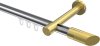 10213425-XX1238 Innenlauf Gardinenstange Aluminium / Metall 20 mm Ø PRESTIGE - Verano Chrom / Messing-Optik