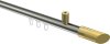 10213434-XX3938 Innenlauf Gardinenstange Edelstahl-Optik / Messing-Optik 20 mm Ø SONIUS - Verano