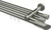 10213447-XX39 Innenlauf Gardinenstange Edelstahl-Optik 20 mm Ø 3-läufig SITENO - Verano
