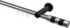 10213511-101229 Innenlauf Gardinenstange Aluminium / Metall 20 mm Ø PLATON - Mavell Chrom / Schwarz