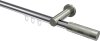 10213511-XX1239 Innenlauf Gardinenstange Aluminium / Metall 20 mm Ø PLATON - Mavell Chrom / Edelstahl-Optik
