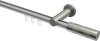 10213511-XX3339 Innenlauf Gardinenstange Aluminium / Metall 20 mm Ø PLATON - Mavell Silbergrau / Edelstahl-Optik