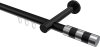 10213525-1029 Innenlauf Gardinenstange Aluminium / Metall 20 mm Ø PRESTIGE - Mavell Schwarz
